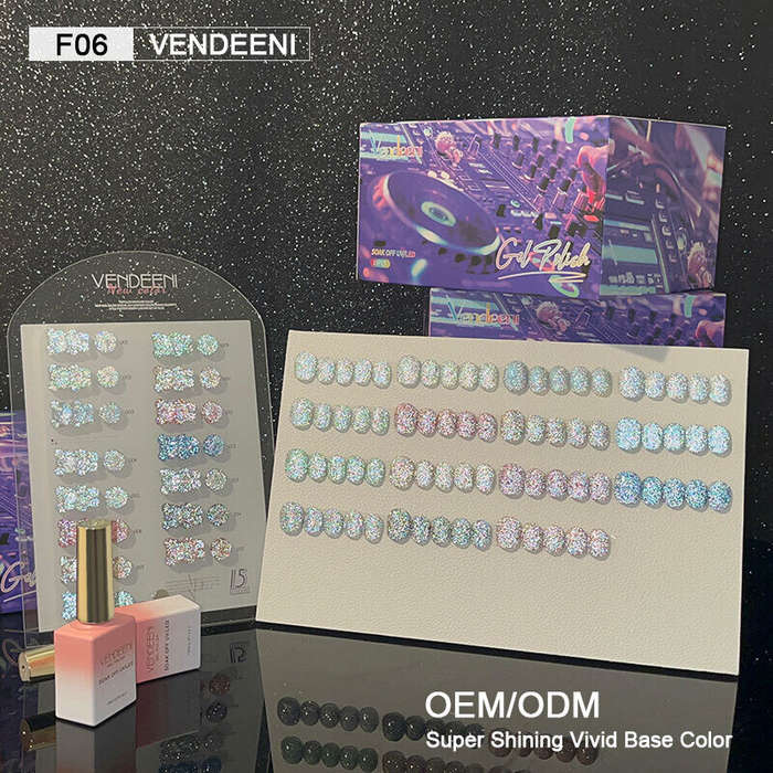 Vendeeni - UV Gel Polish - 15pcs Set - F06