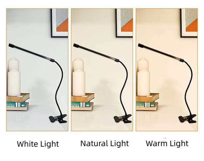 Table/Desk lamp - Gooseneck with Clamp - FX001F - 7W - USB
