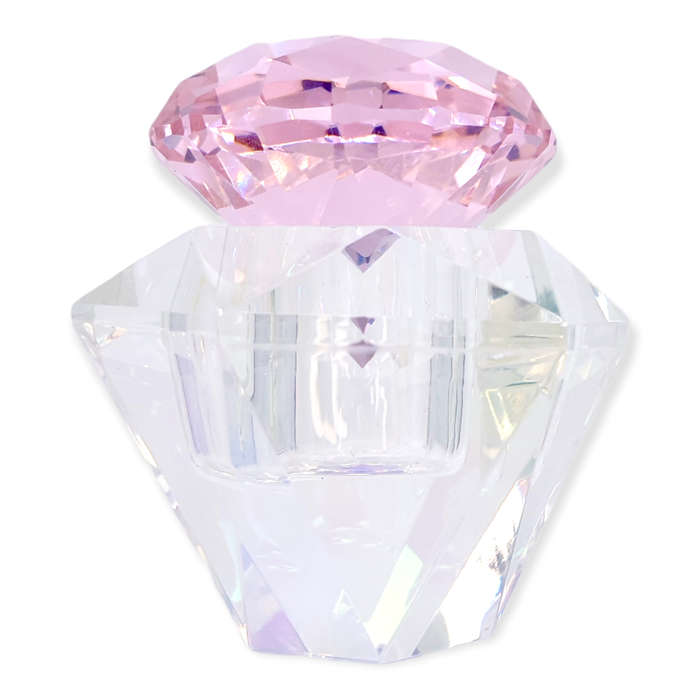 Acrylic Glass Cup with Diamond Lid