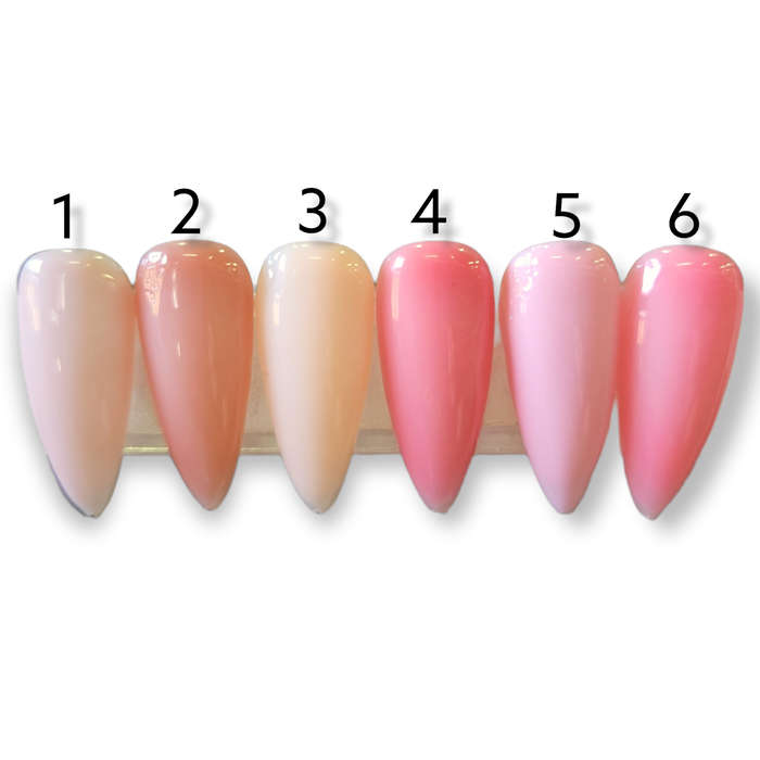 AS - UV Gel Polish - B01 Clear Translucent (Nude) Series
