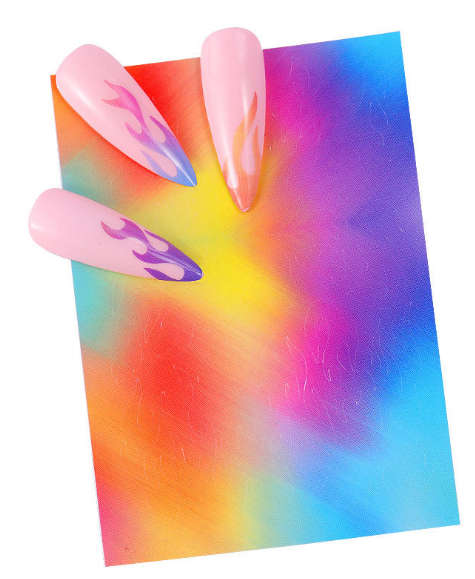 Sticker - Flame - 6pcs (Buy1, Get 1 Free)