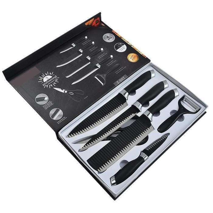 6 Pcs Professional Knives Set