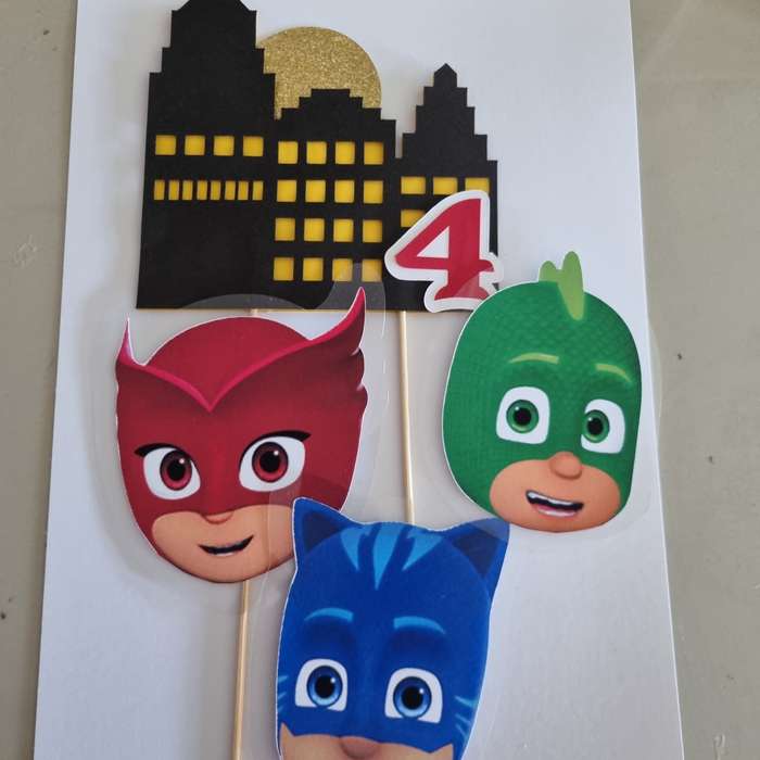 PJ MASKS CAKE TOPPER