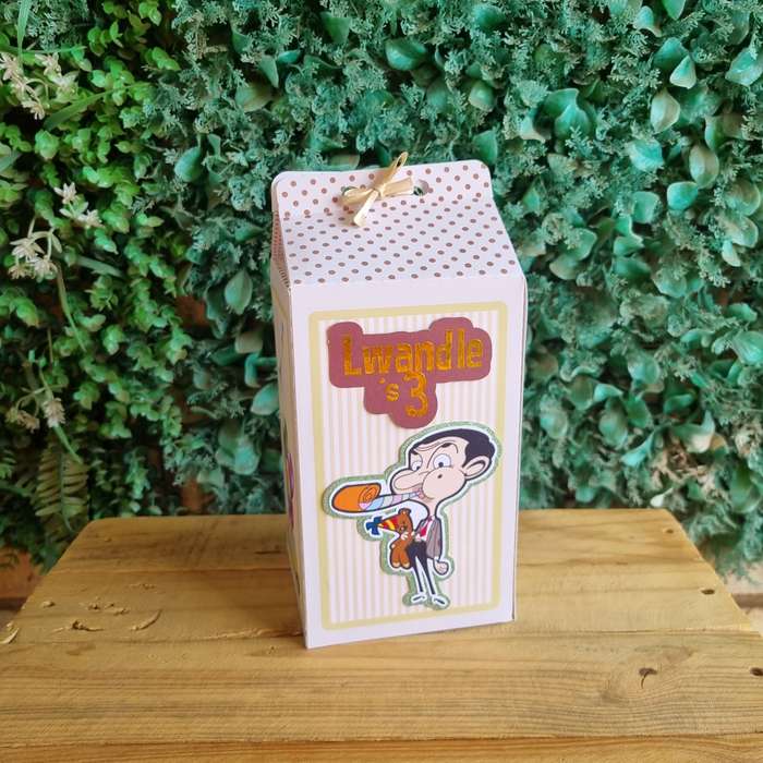 MR BEAN MILK BOX PARTY PACKS BOX