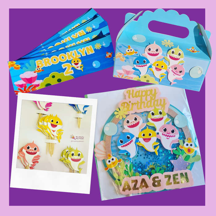 Personalized Party Goodies Combo for 15 Kids
