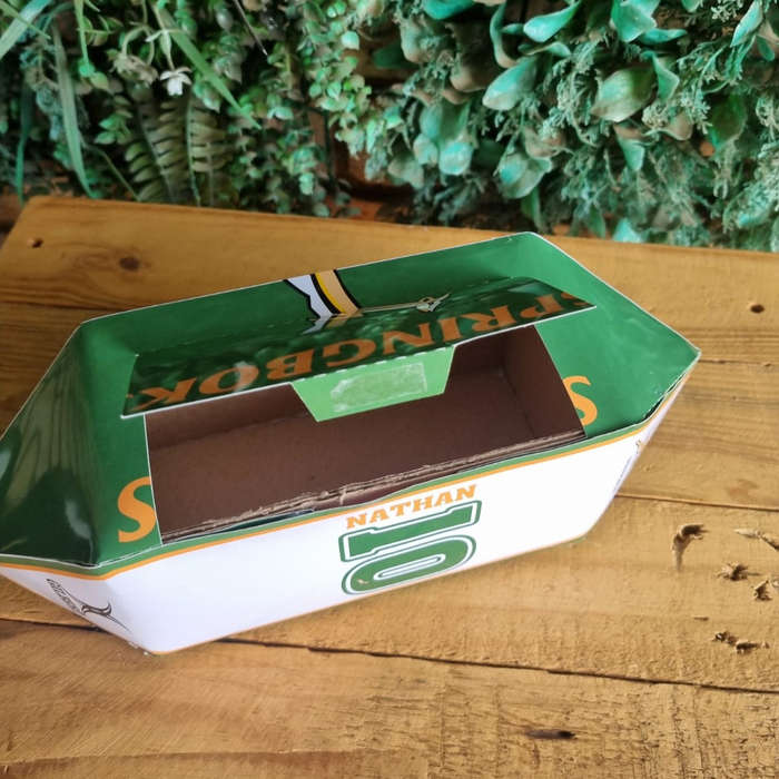 SPRINGBOKS  RUGBY BALL PARTY PACKS BOX