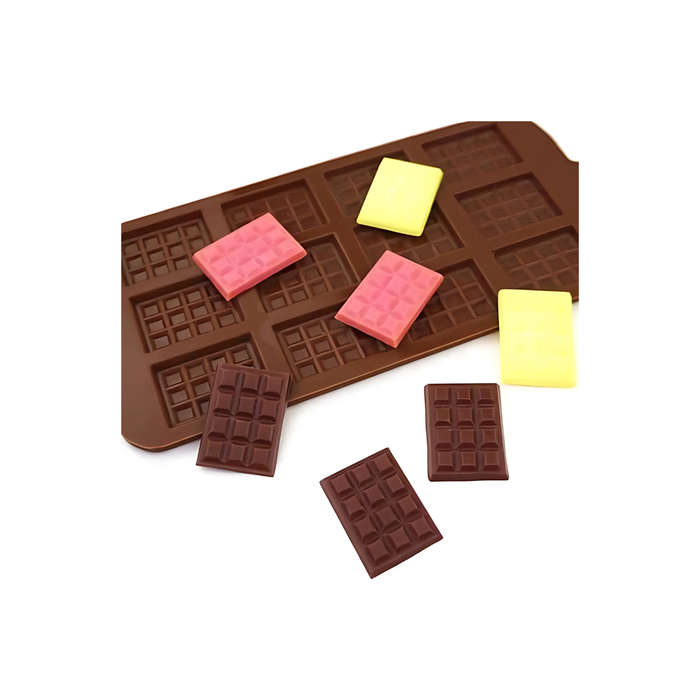 Silicon Mould - Mini Chocolate Slab