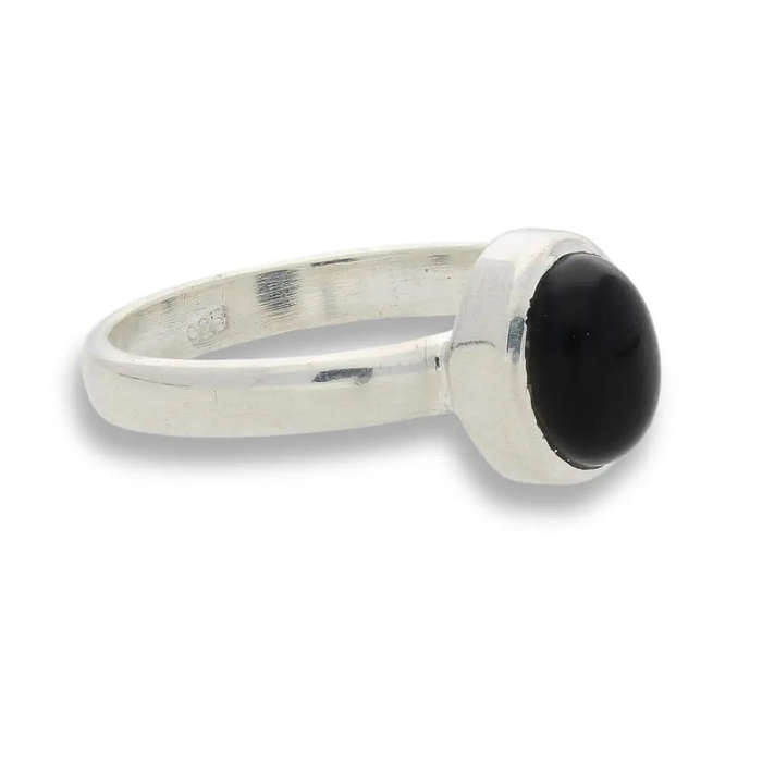 Black Onyx Ring  Strength, Confidence & Timeless Elegance