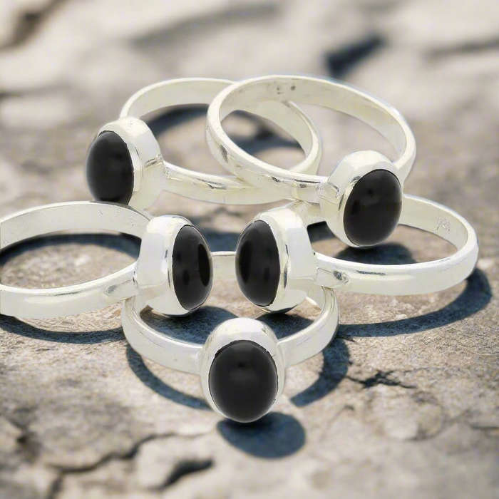 Black Onyx Ring  Strength, Confidence & Timeless Elegance