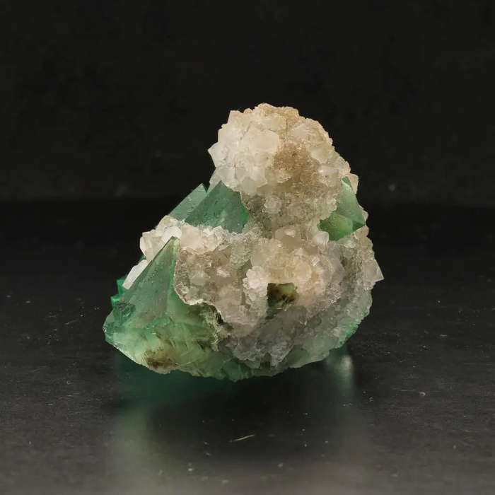 Riemvasmaak Fluorite with Quartz Crystals