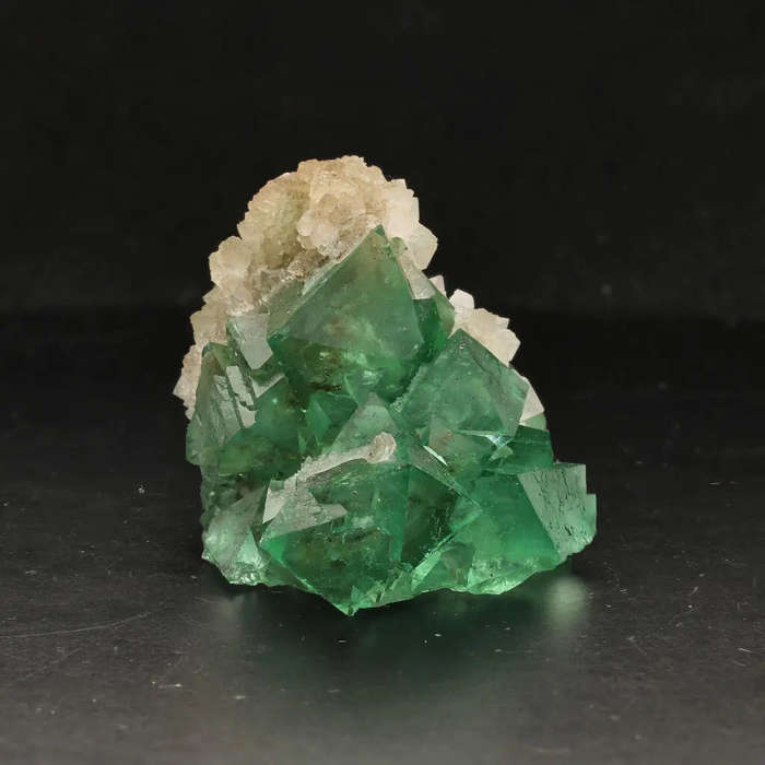 Riemvasmaak Fluorite with Quartz Crystals