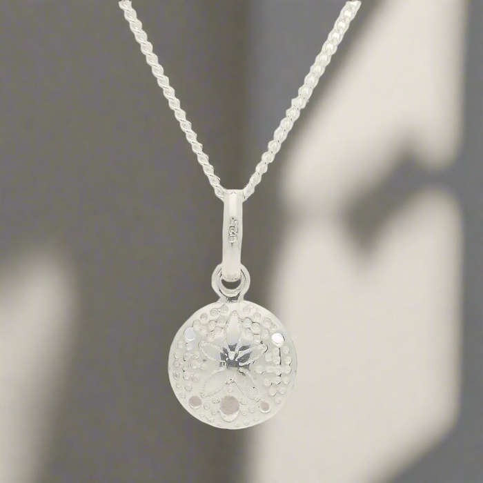 Beach Bliss: Your Sterling Silver Pansy Shell Necklace!