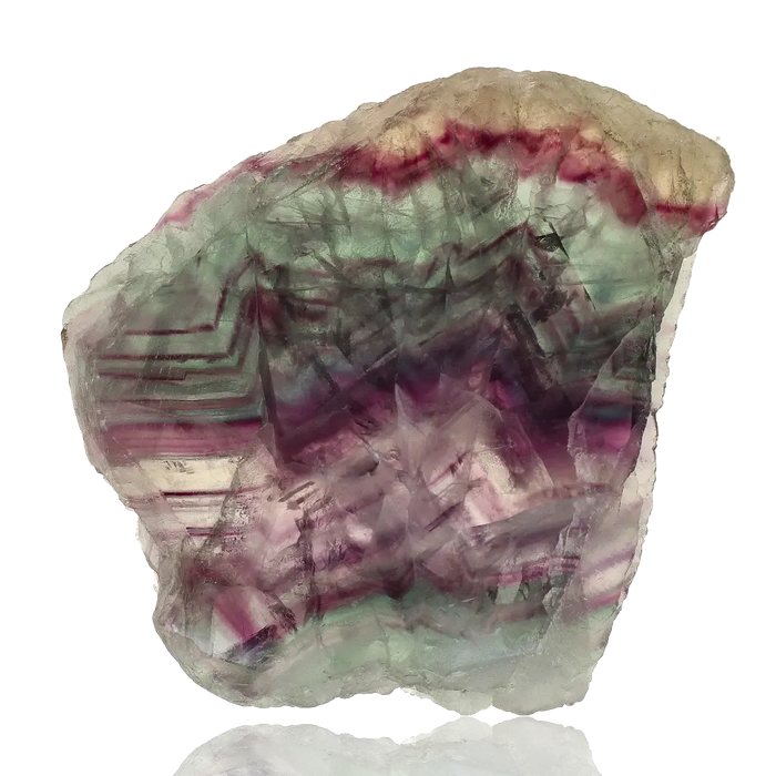 Fluorite Polished Slice  Natures Art in Stone