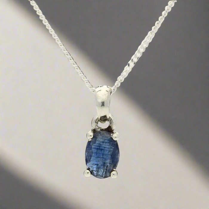 Sapphire "Royal Mystique" Sterling Silver Necklace