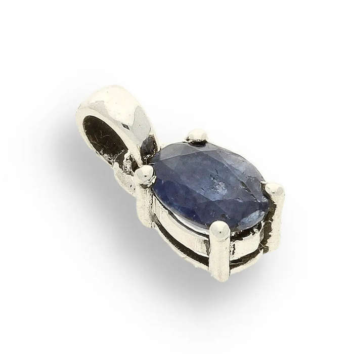 Sapphire "Royal Mystique" Sterling Silver Necklace
