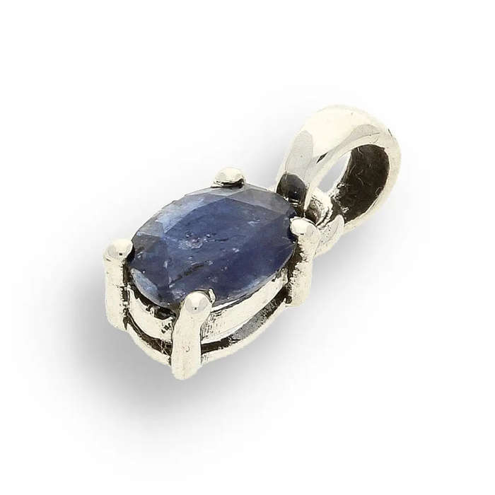 Sapphire "Royal Mystique" Sterling Silver Necklace