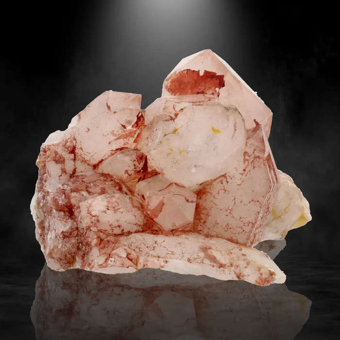 Hematite Quartz with Delicate Inclusions  Pellaberg, South Africa