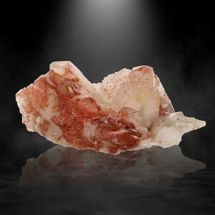 Hematite Quartz with Red Zoning  Pellaberg, South Africa