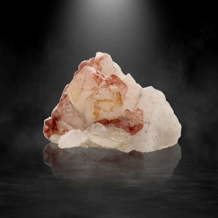 Hematite Quartz with Red Zoning  Pellaberg, South Africa
