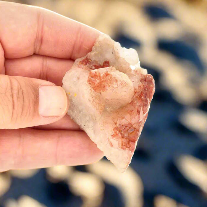 Hematite Quartz with Red Zoning  Pellaberg, South Africa