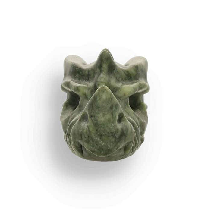 Nephrite Dragon of Ancient Strength and Serenity