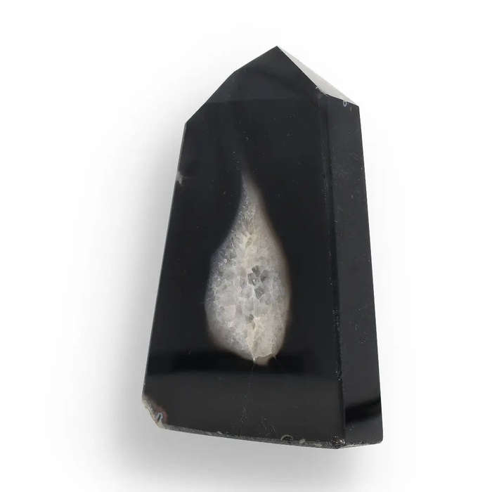 Black Agate Power Point  Grounding & Strength