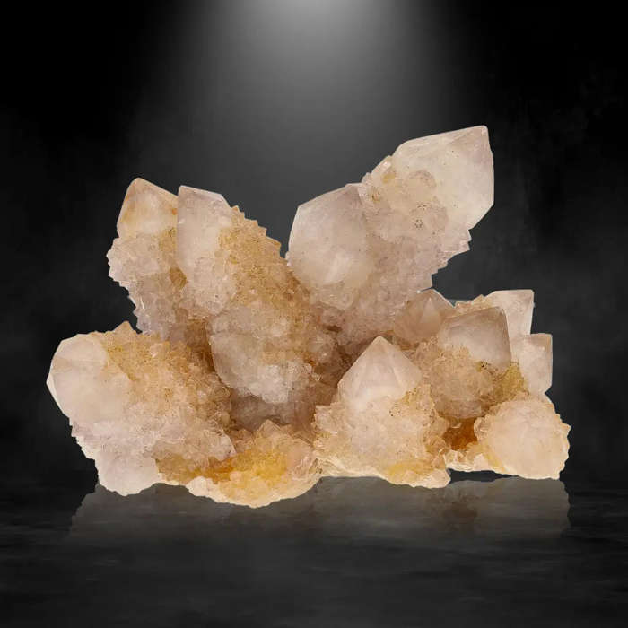 Spirit Quartz from Boekenhoutshoek - Light Purple & Yellow