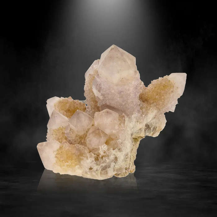 Spirit Quartz from Boekenhoutshoek - Light Purple & Yellow