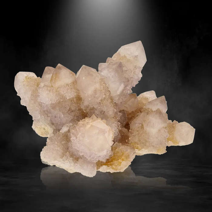 Spirit Quartz from Boekenhoutshoek - Light Purple & Yellow