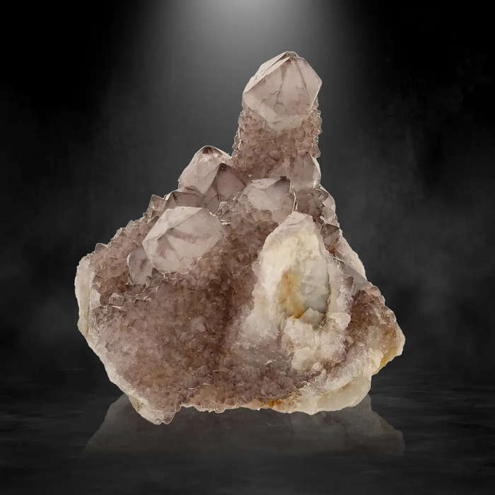 Spirit Quartz from Boekenhoutshoek: Deep Purple Amethyst Beauty