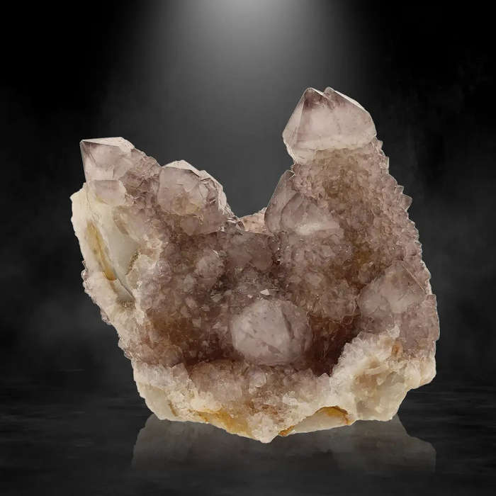 Spirit Quartz from Boekenhoutshoek: Deep Purple Amethyst Beauty