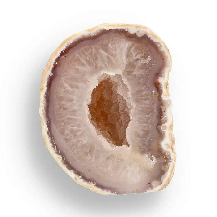 Agate Geode Polished Base from Brazil
