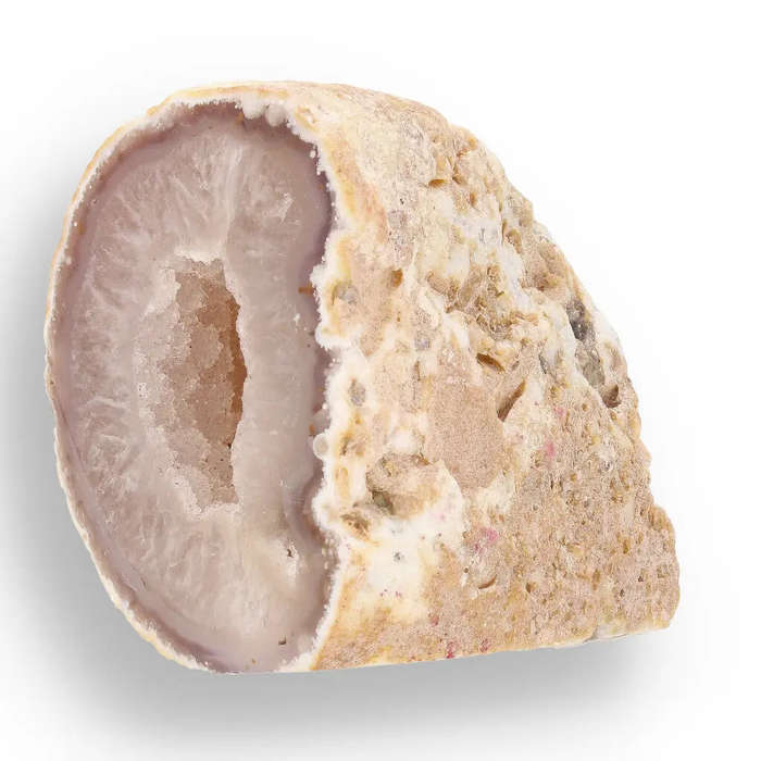 Agate Geode Polished Base from Brazil