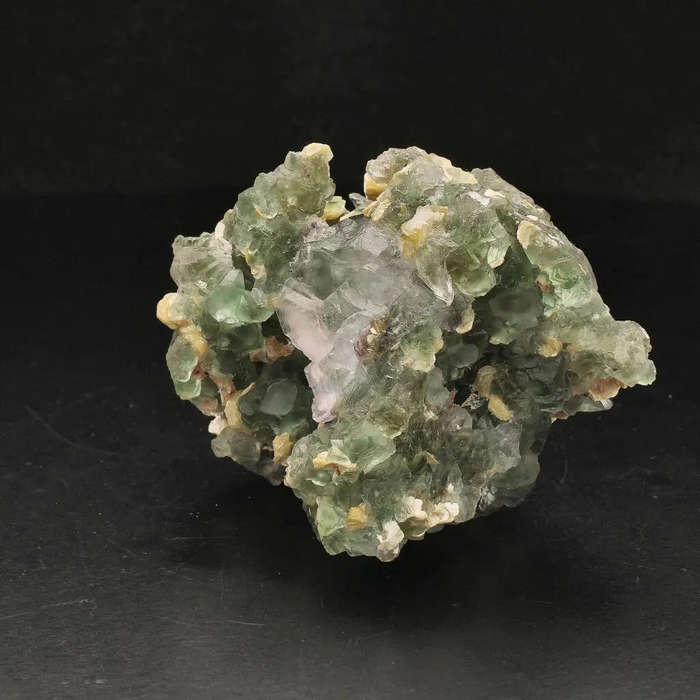 Fluorite and Muscovite Crystal Cluster from Erongo