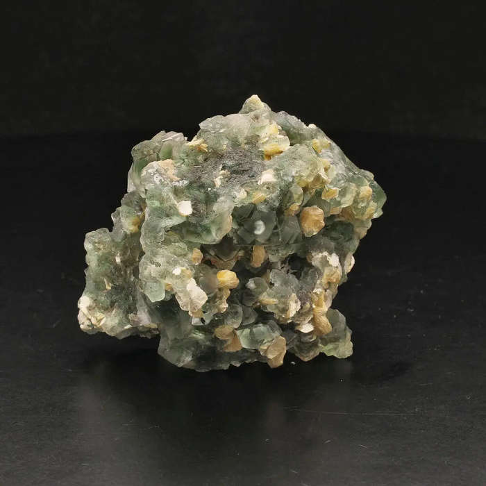 Fluorite and Muscovite Crystal Cluster from Erongo