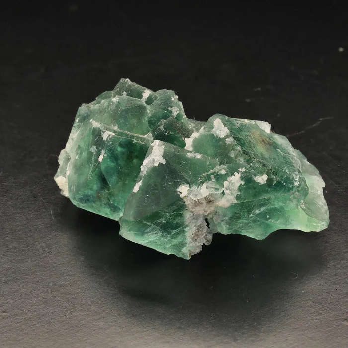 Vibrant Green Fluorite Crystal Cluster from Okoruso
