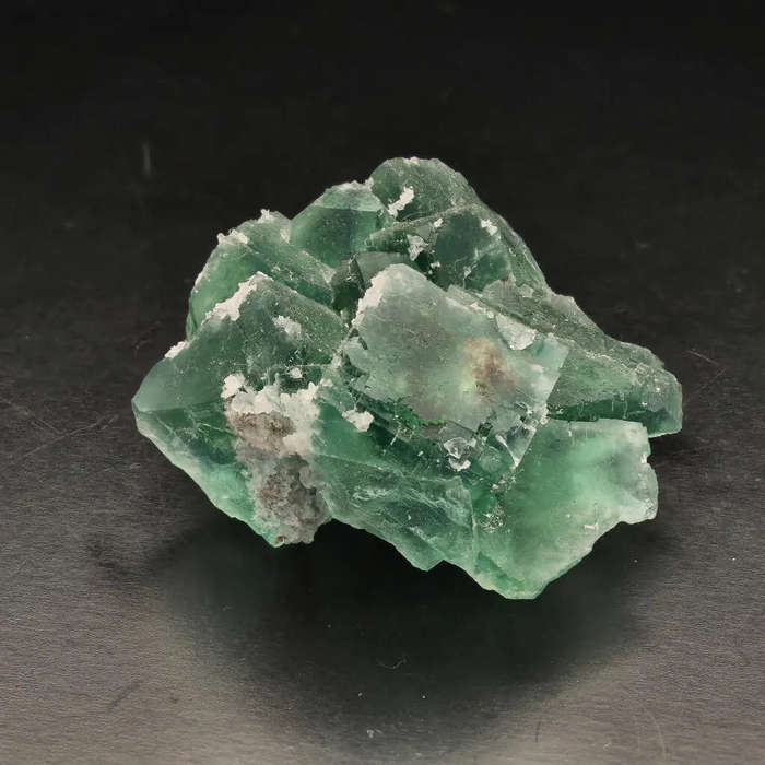 Vibrant Green Fluorite Crystal Cluster from Okoruso