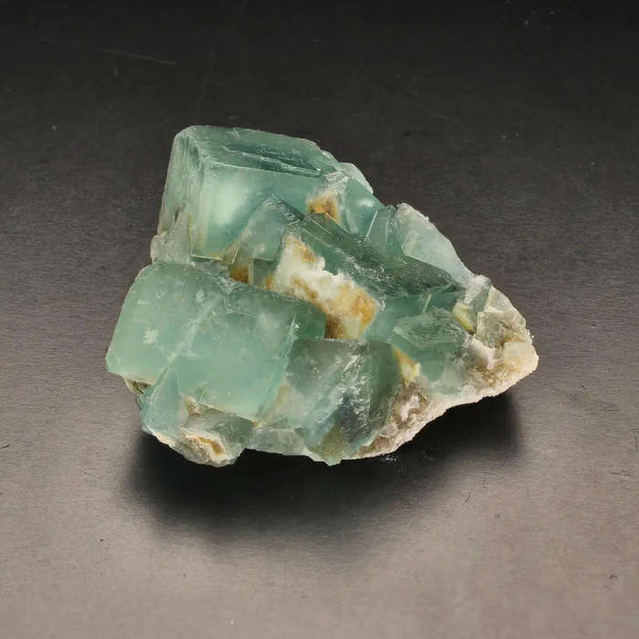 Light Green Fluorite Crystal Cluster from Okoruso, Namibia
