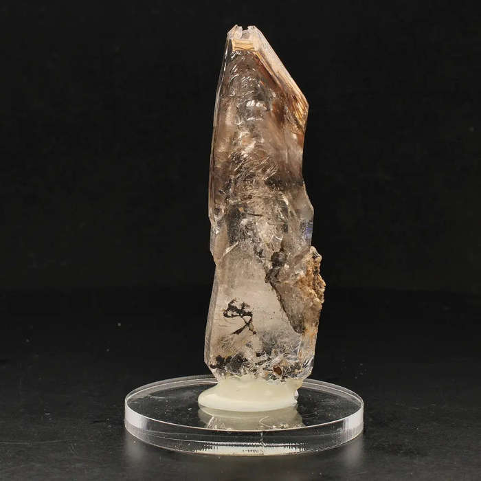Enhydro Smoky Window Quartz Crystal from Erongo, Namibia