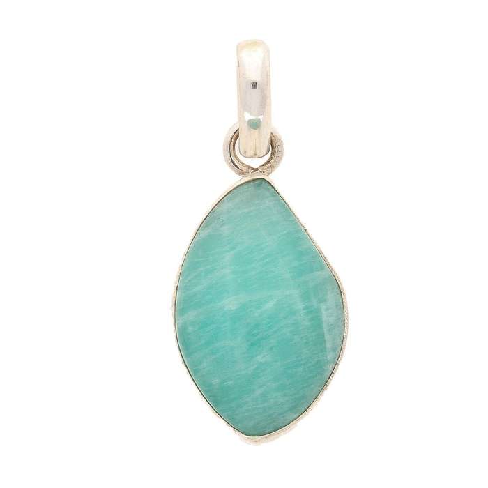 Amazonite Sterling Silver Pendant
