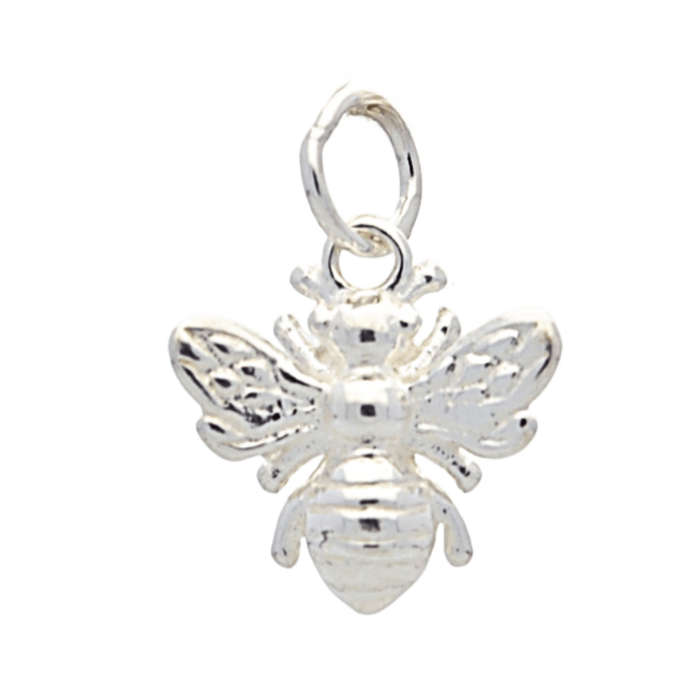 Buzzing Bee Sterling Silver Necklace