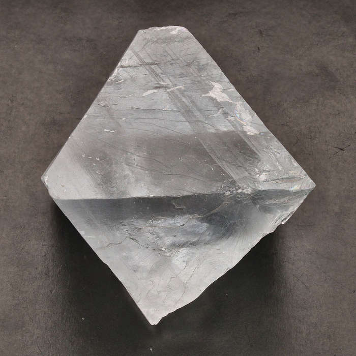 Clear/Blue Fluorite Octahedron - Riemvasmaak
