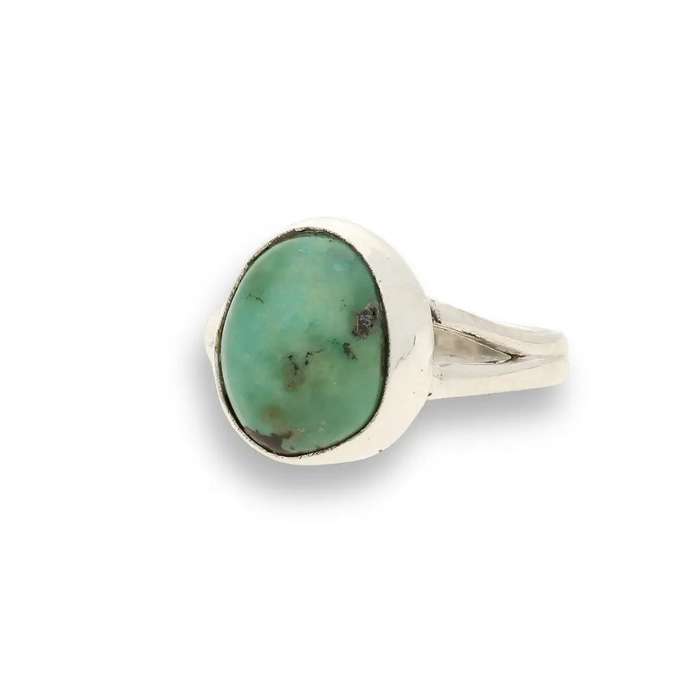 December Dream: Freeform Turquoise Ring