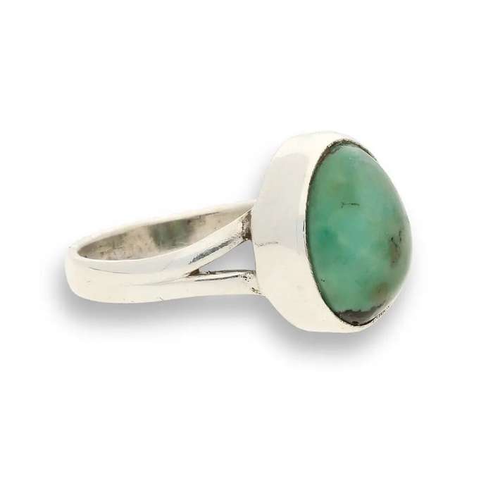 December Dream: Freeform Turquoise Ring
