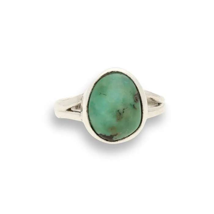 December Dream: Freeform Turquoise Ring