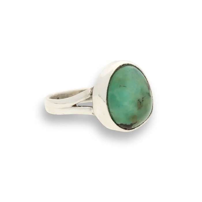 December Dream: Freeform Turquoise Ring