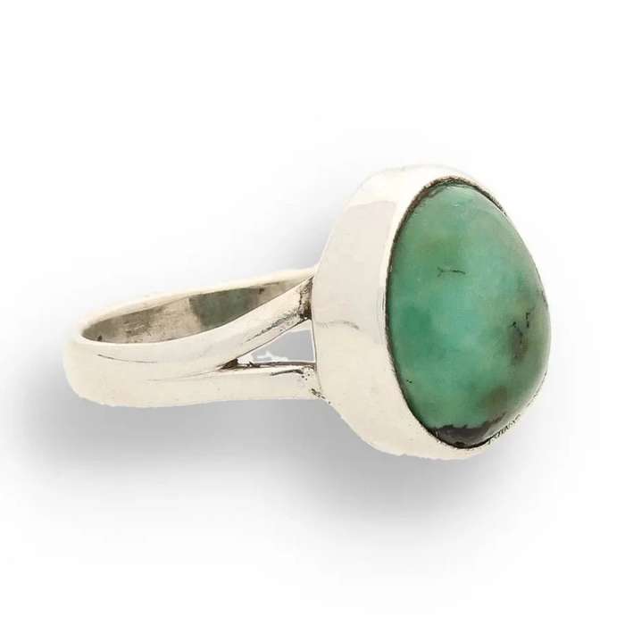 December Dream: Freeform Turquoise Ring