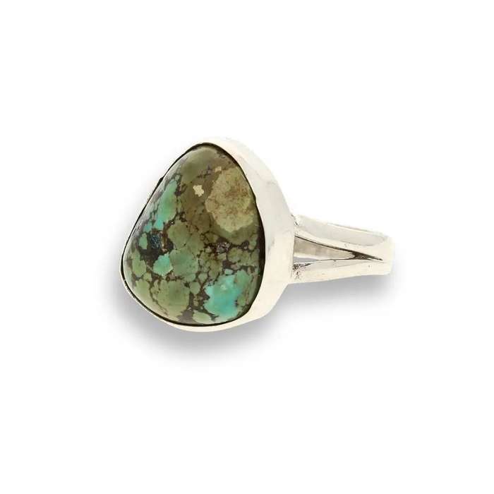 December Dream: Freeform Turquoise Ring