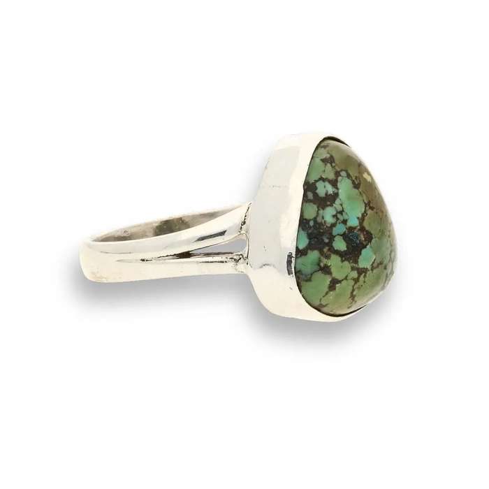 December Dream: Freeform Turquoise Ring