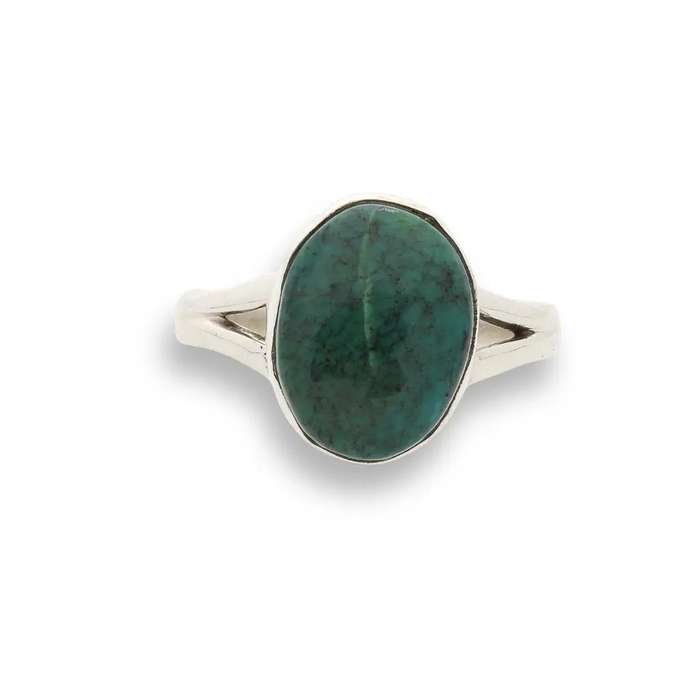 December Dream: Freeform Turquoise Ring